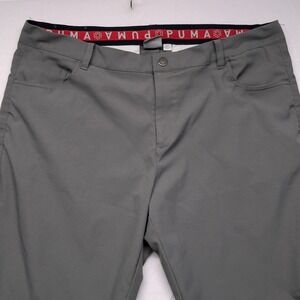 PUMA Golf Pants Men's 38x32 Blue Jackpot Performance Stretch